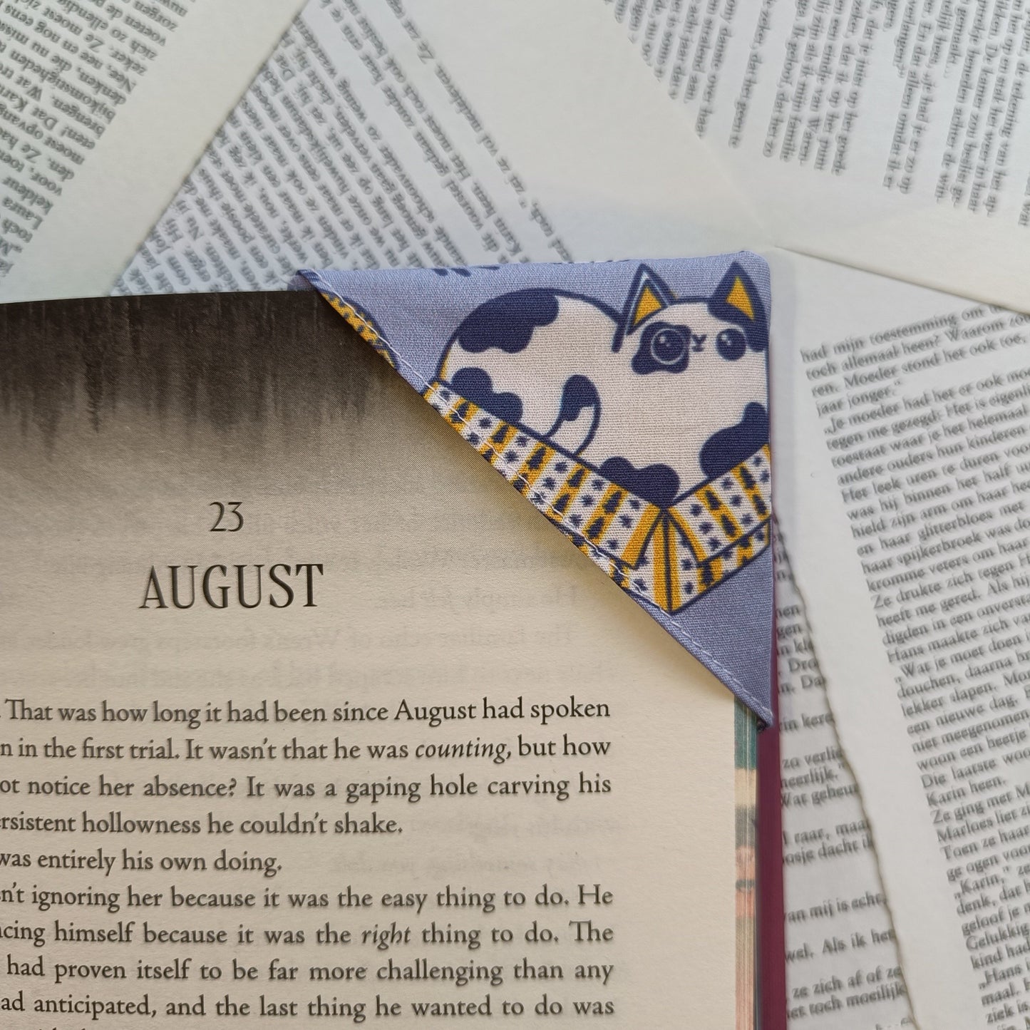 Sweater weather purple Bookmark