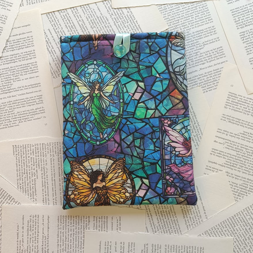 Stained glass faries Booksleeve