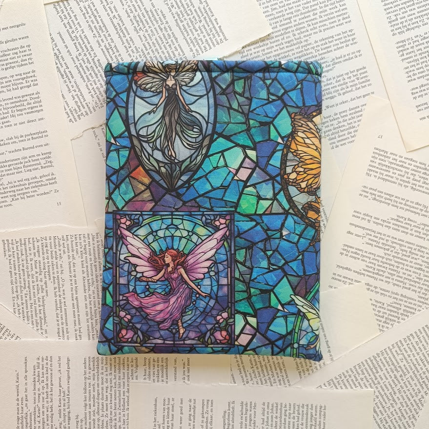 Stained glass faries Booksleeve