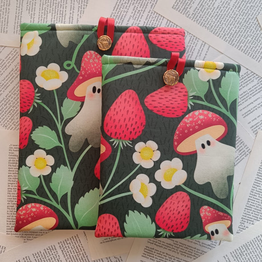 In strawberry fields booksleeve