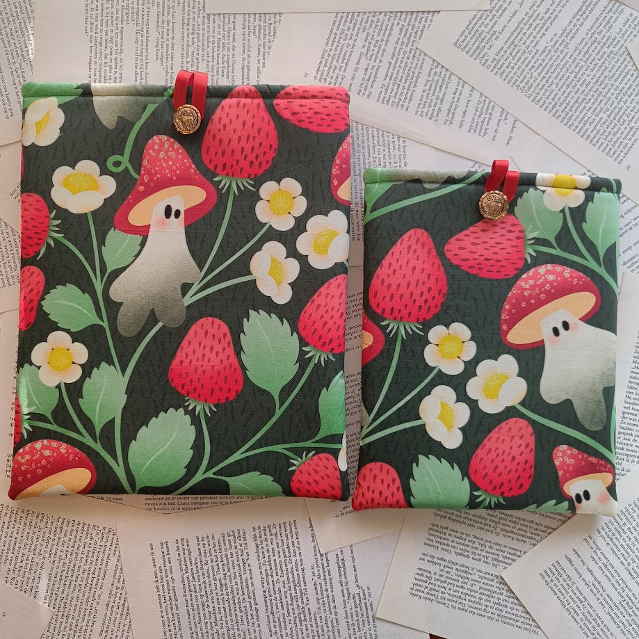 In strawberry fields booksleeve